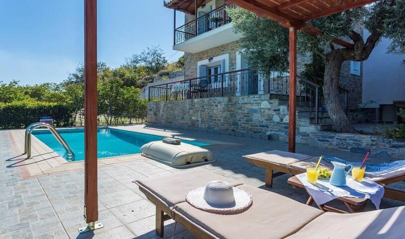 Villa Alegria Skopelos Town Ngoại thất bức ảnh